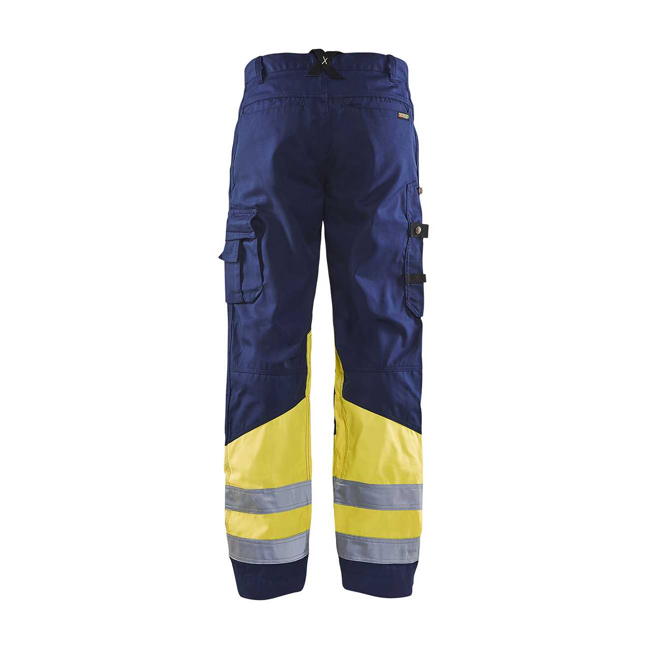 BLAKLADER 15641811 | Hi Vis trousers Hi Vis Reflective Work Trousers Men - twill fabric